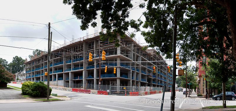 425 Boylan under construction August 2013