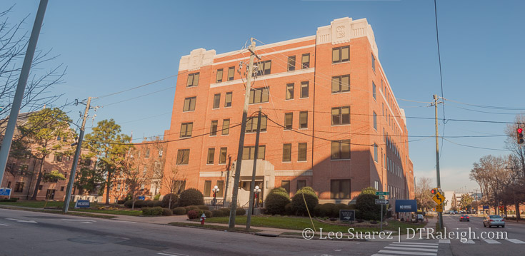 NC State offices in the Caswell Building