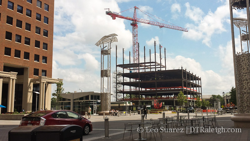Charter Square construction site