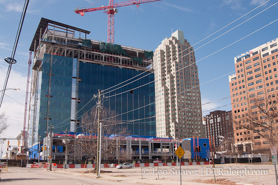 Charter Square construction in February 2015