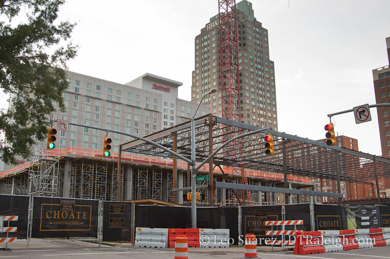 Charter Square construction site