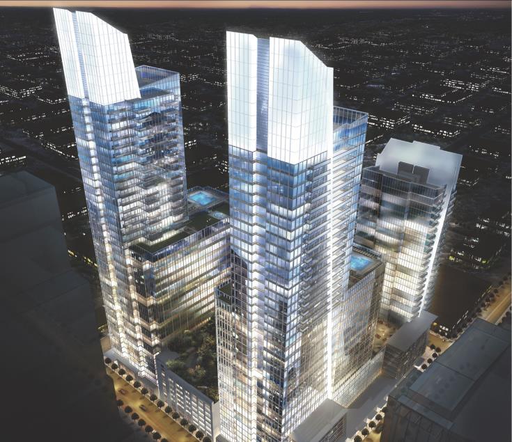 2007 Rendering of The Edison, Raleigh NC. JDavis Architects.