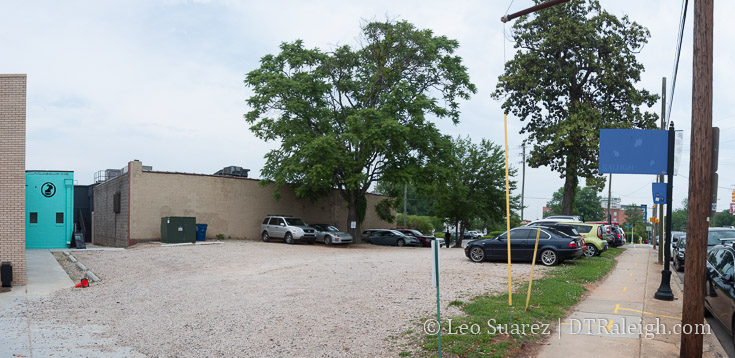 Corner of Dawson and Davie Streets, May 2017.