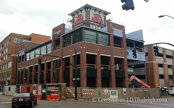 Corner of Glenwood Avenue and Tucker Street.