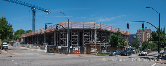 The Gramercy under construction