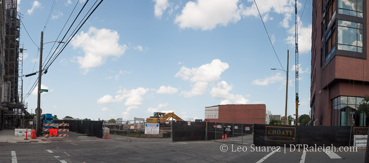 Site of The Metropolitan Apartments fire site.