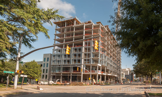 Residence Inn Construction site.