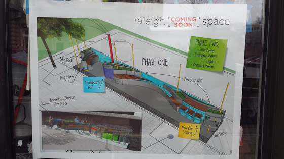 Raleigh Space parklet