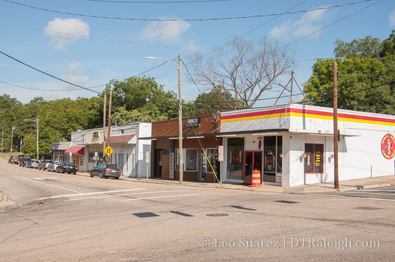 Urban-scale retail shops, August 2016
