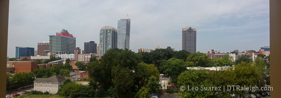 View from The Lincoln Apartments