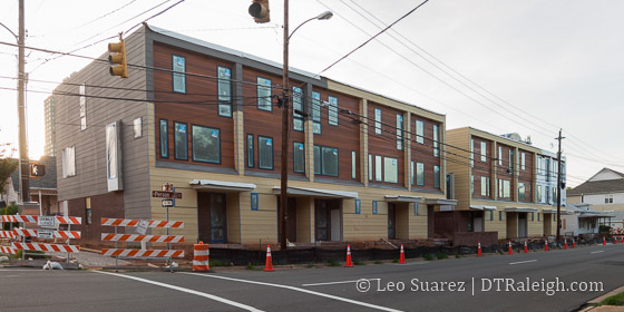 The Ten Townhomes on Person Street