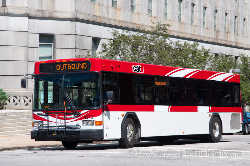 New CAT bus design under test in 2012.