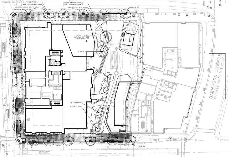 Two Glenwood map from the site plan