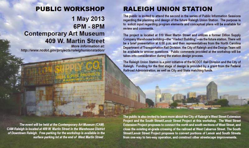 Union Station Public Workshop