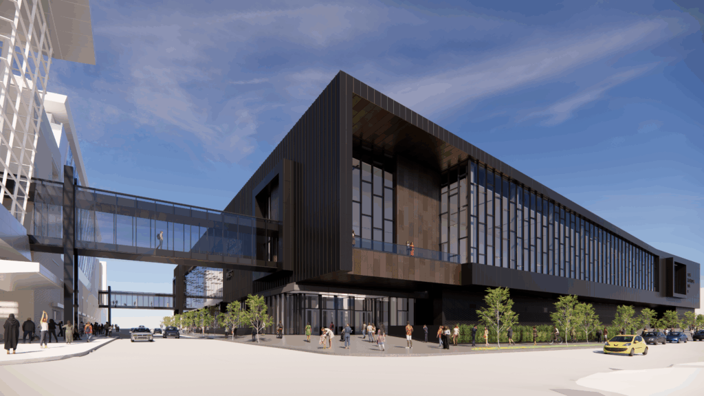 Oct 2025, Rendering of the Raleigh Convention Center expansion