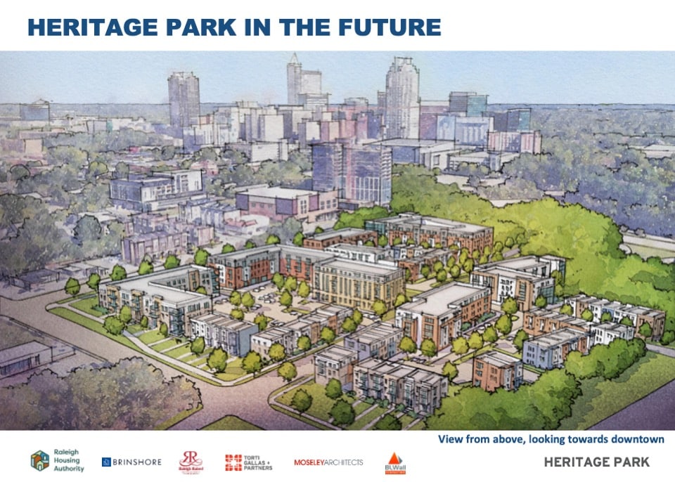 Rendering of a possible future of Heritage Park